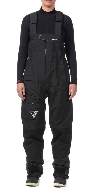 2026 Musto Mujer Br1 Pantalon Vela Canal 82403 - Negro